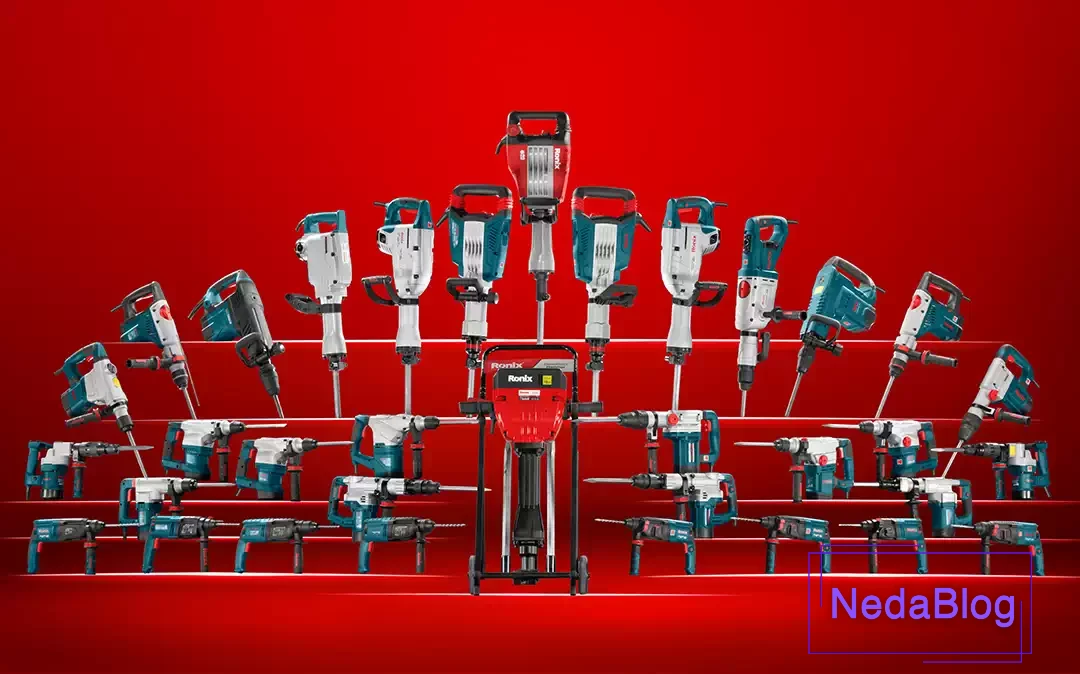 چکش‌های تخریب سری تاپ لاین رونیکس