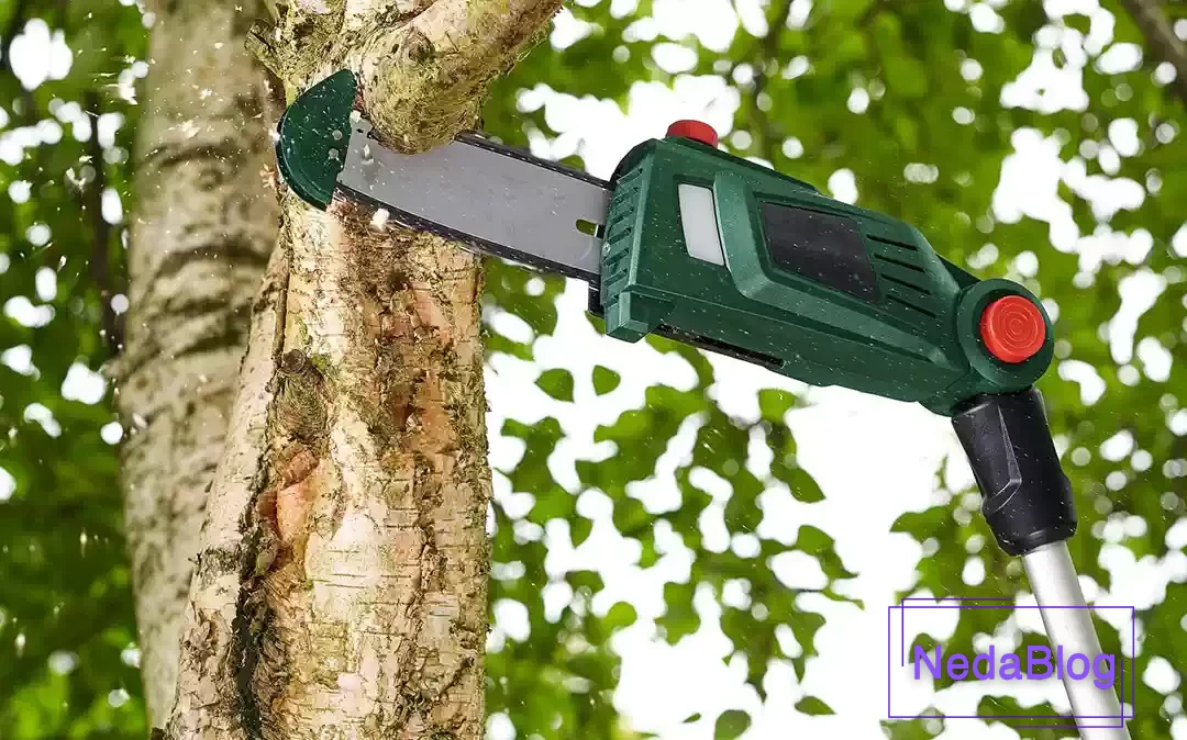 کاربری از اره سر شاخه زن