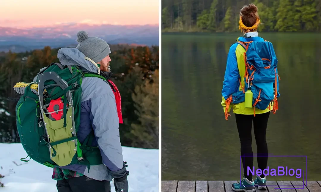 جیب‌های جانبی کوله پشتی