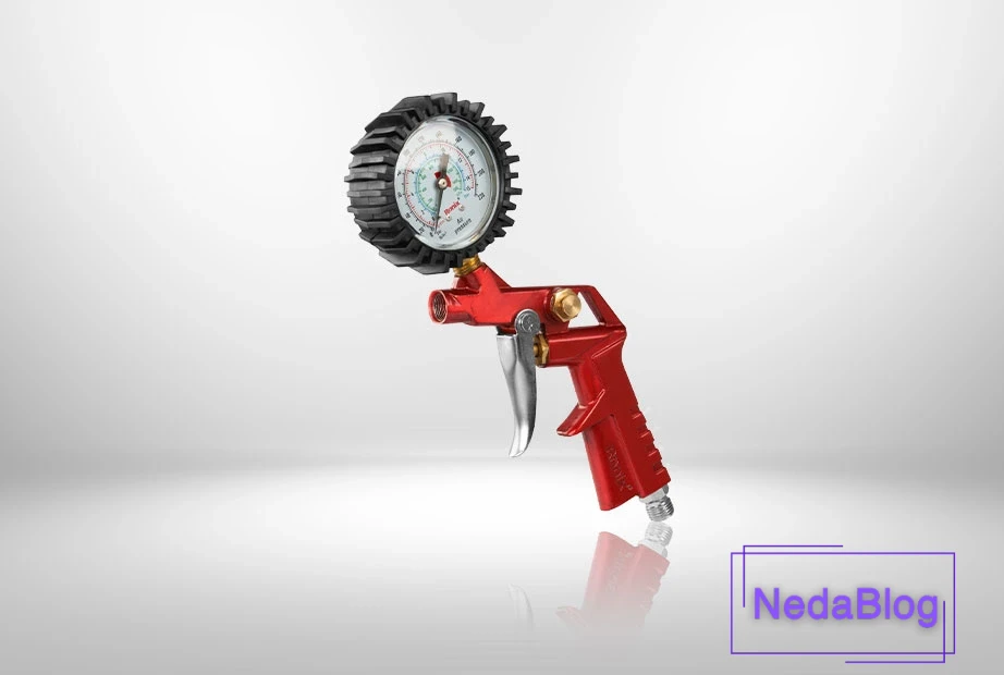 درجه باد کارگاهی تفنگی RH-6801 رونیکس