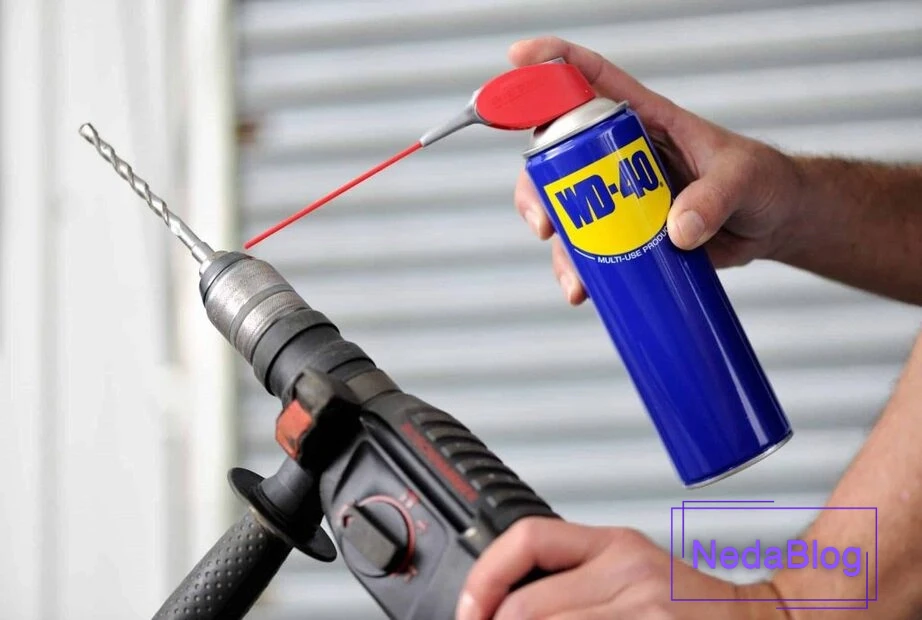 تمیز کردن دریل برقی