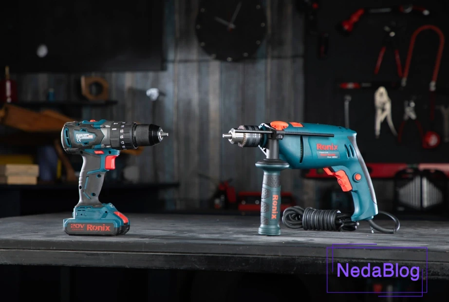 دریل شارژی یا دریل برقی؟