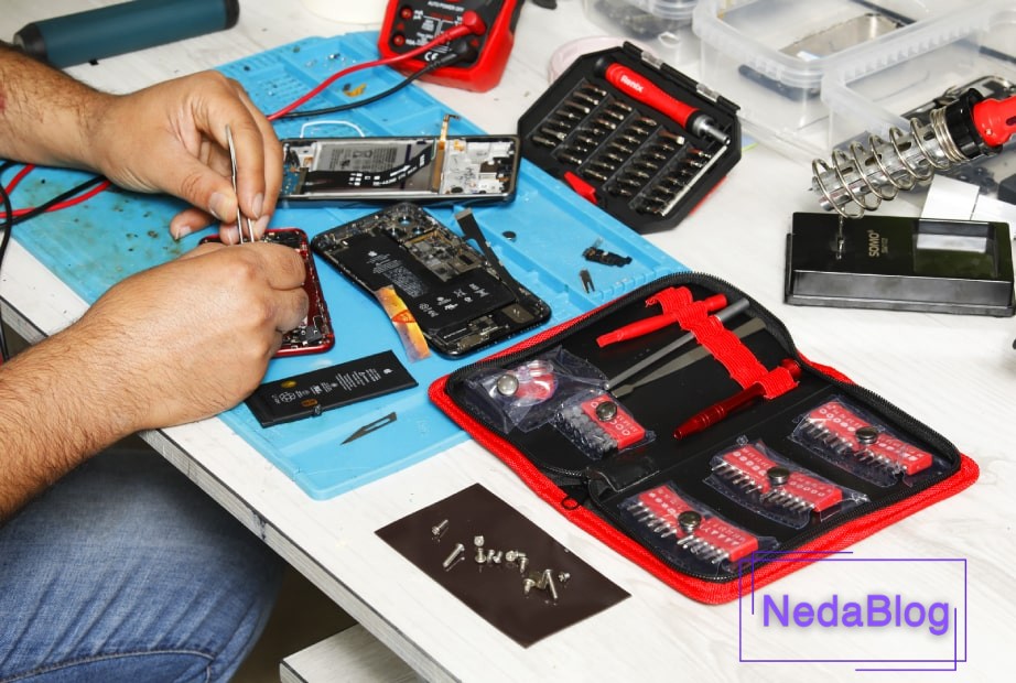 تعمیر موبایل با ست تعمیرات موبایل رونیکس