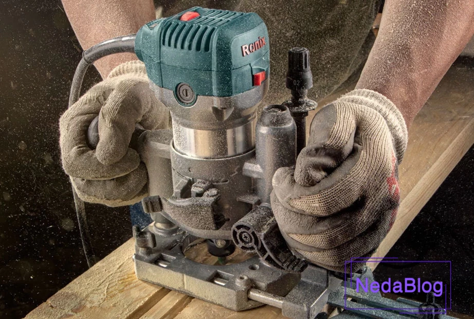 کاربرد اور فرز برقی در برش چوب