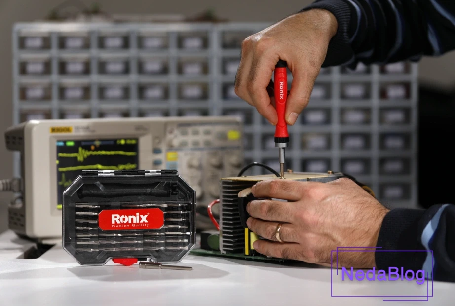 کیت پیچگوشتی ساعتی جغجغهای 37 عددی RH-2719 رونیکس