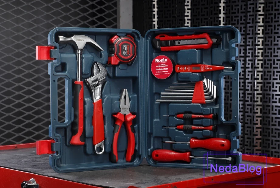 کیت ابزار دستی 12 پارچه RS-0003 رونیکس