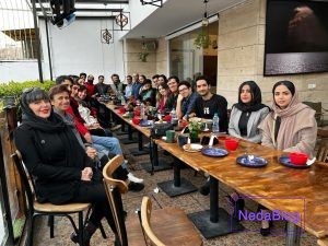 دورهمی آخر سال اساتید و مدیریت اموزشگاه موسیقی الهام