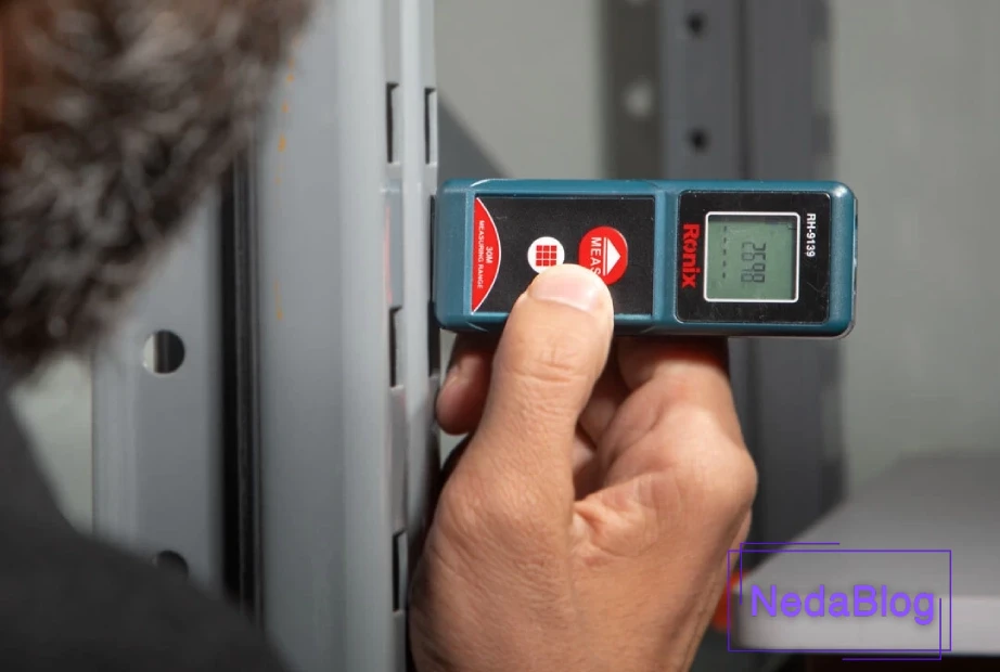 متر لیزری پرتابل