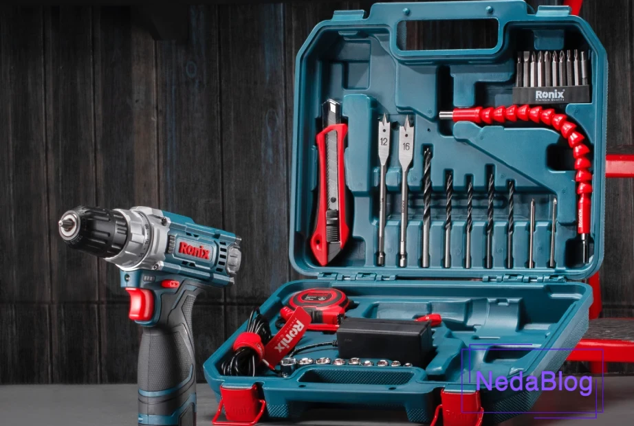 کیت دریل شارژی 35 پارچه مدل RS-8611