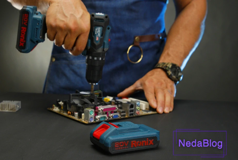 ورود گرد و غبار به داخل باتری و شارژر