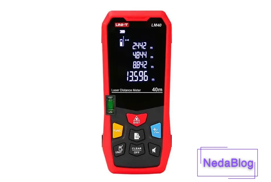 متر لیزری 50 متری یونی - تی مدل LM50A
