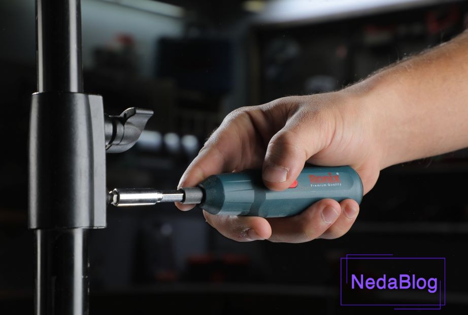 پیچ گوشتی شارژی الکترونیک 8590 رونیکس
