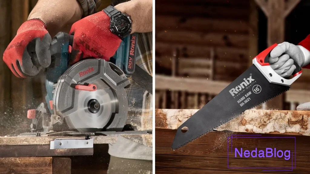 انواع اره‌های نجاری