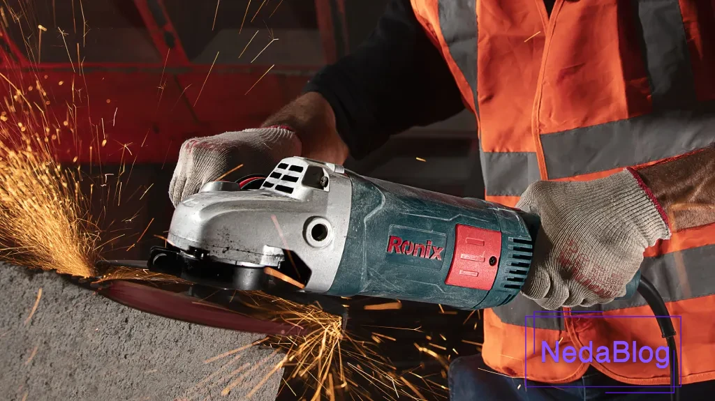 آموزش تعمیر دستگاه سنگ فرز + عیب یابی