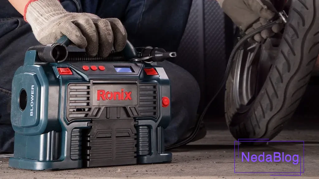 کاربری پمپ باد فندکی رونیکس