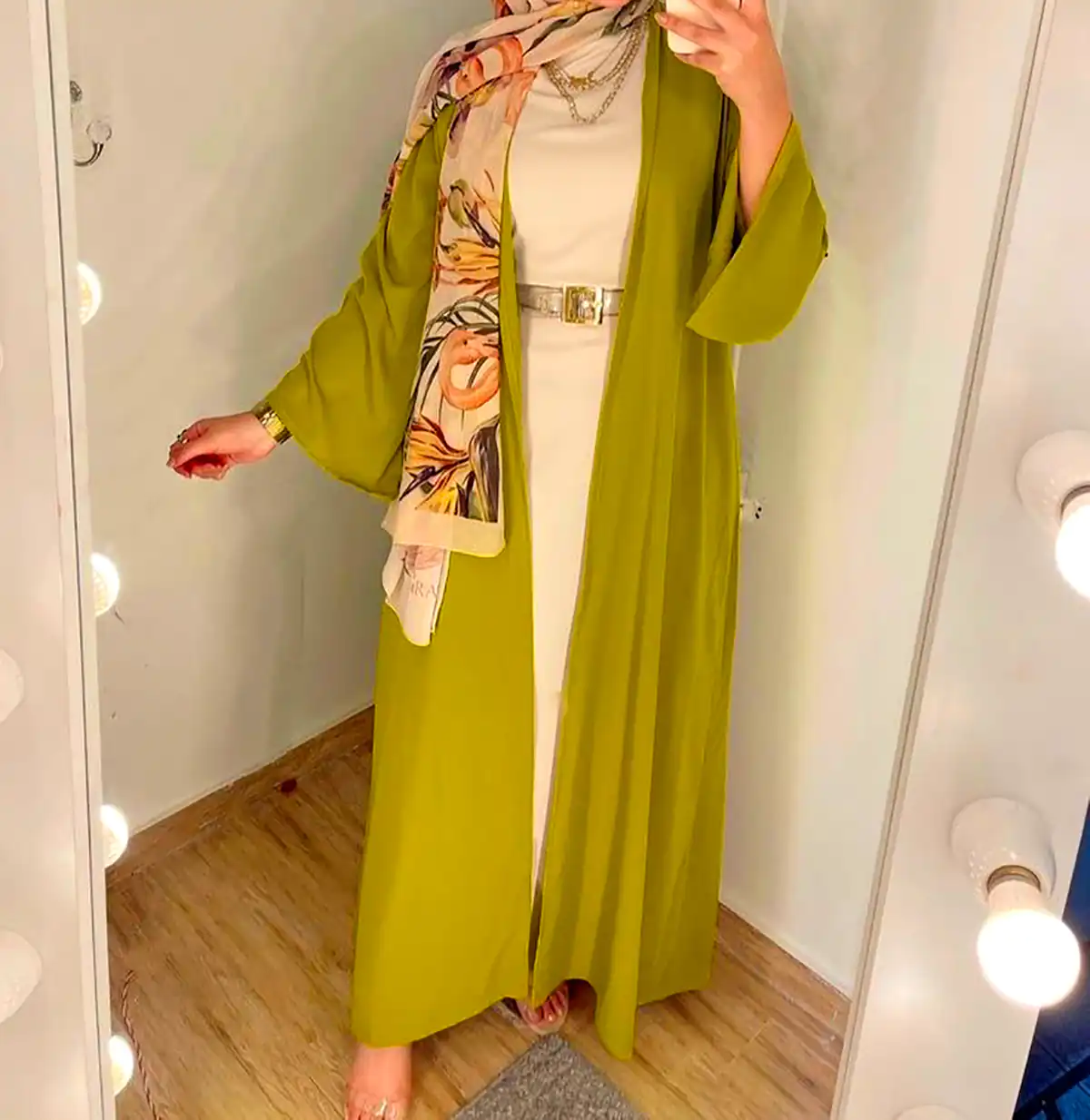 مانتو عبایی بلند کرپ