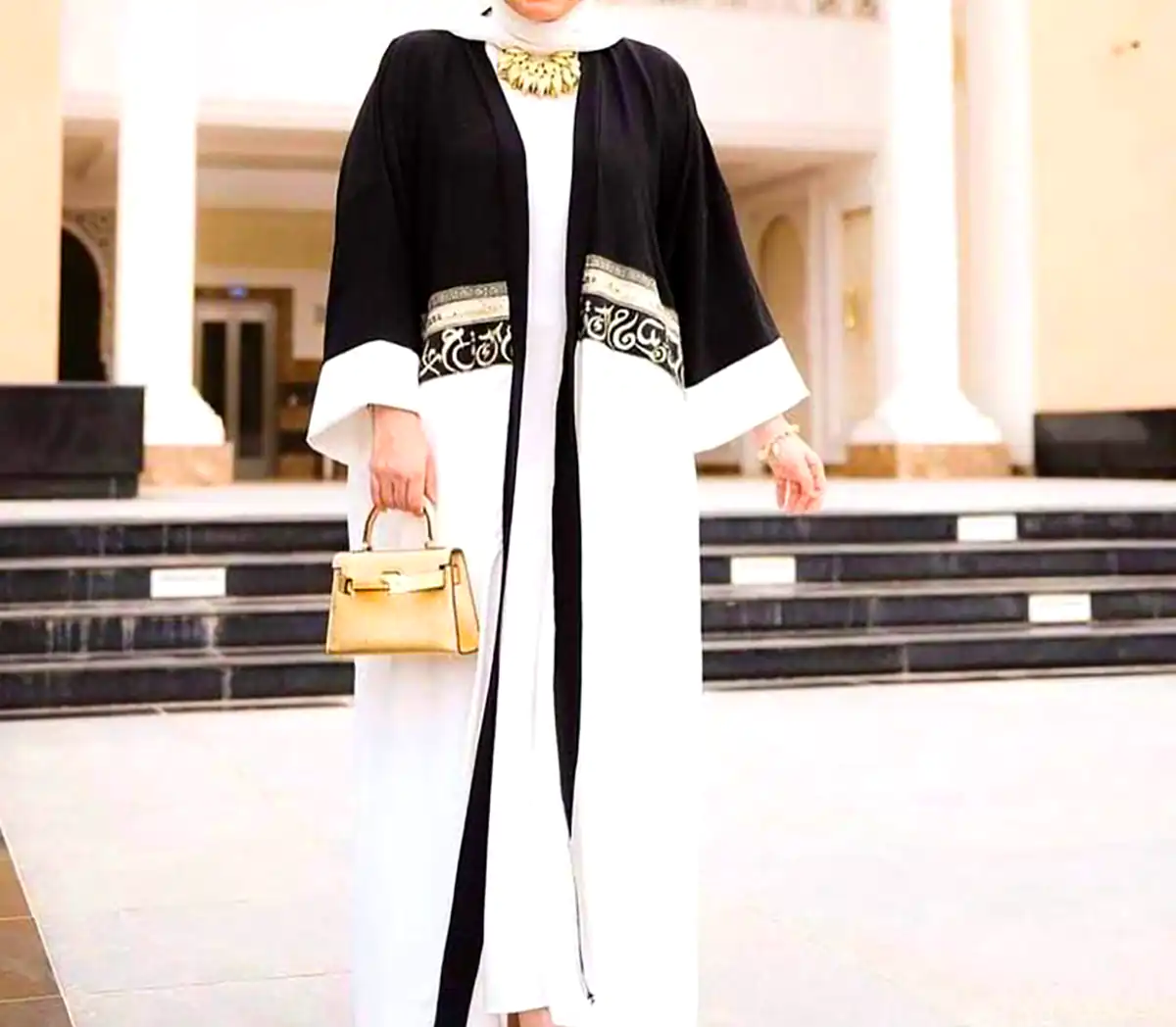 مانتو عبایی بلند کرپ