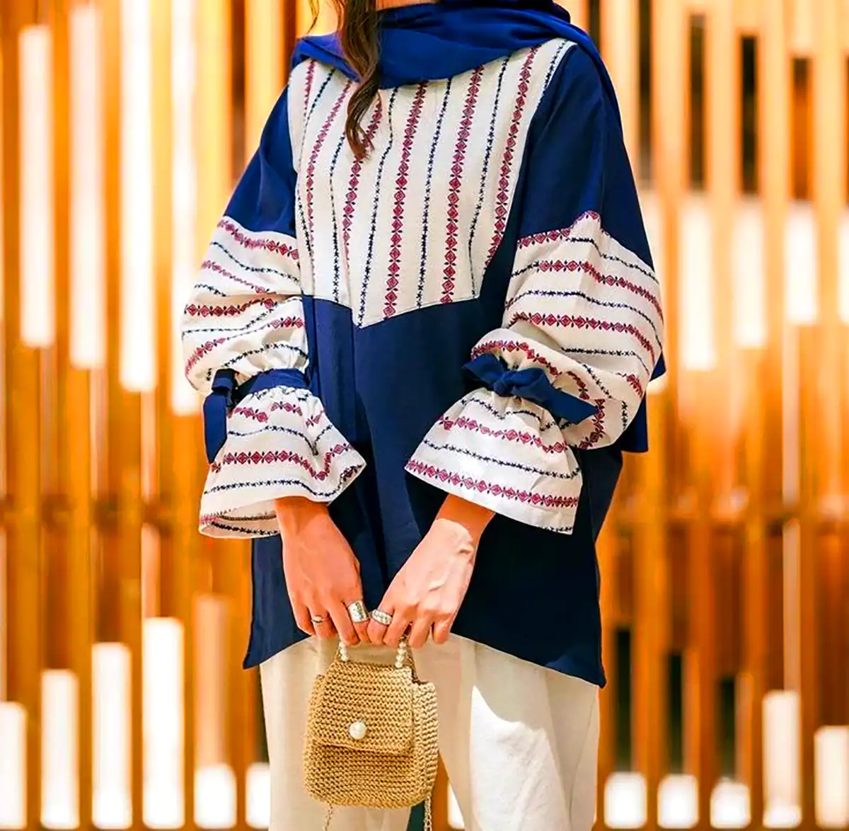 مانتو کرپ شیک و عروسکی