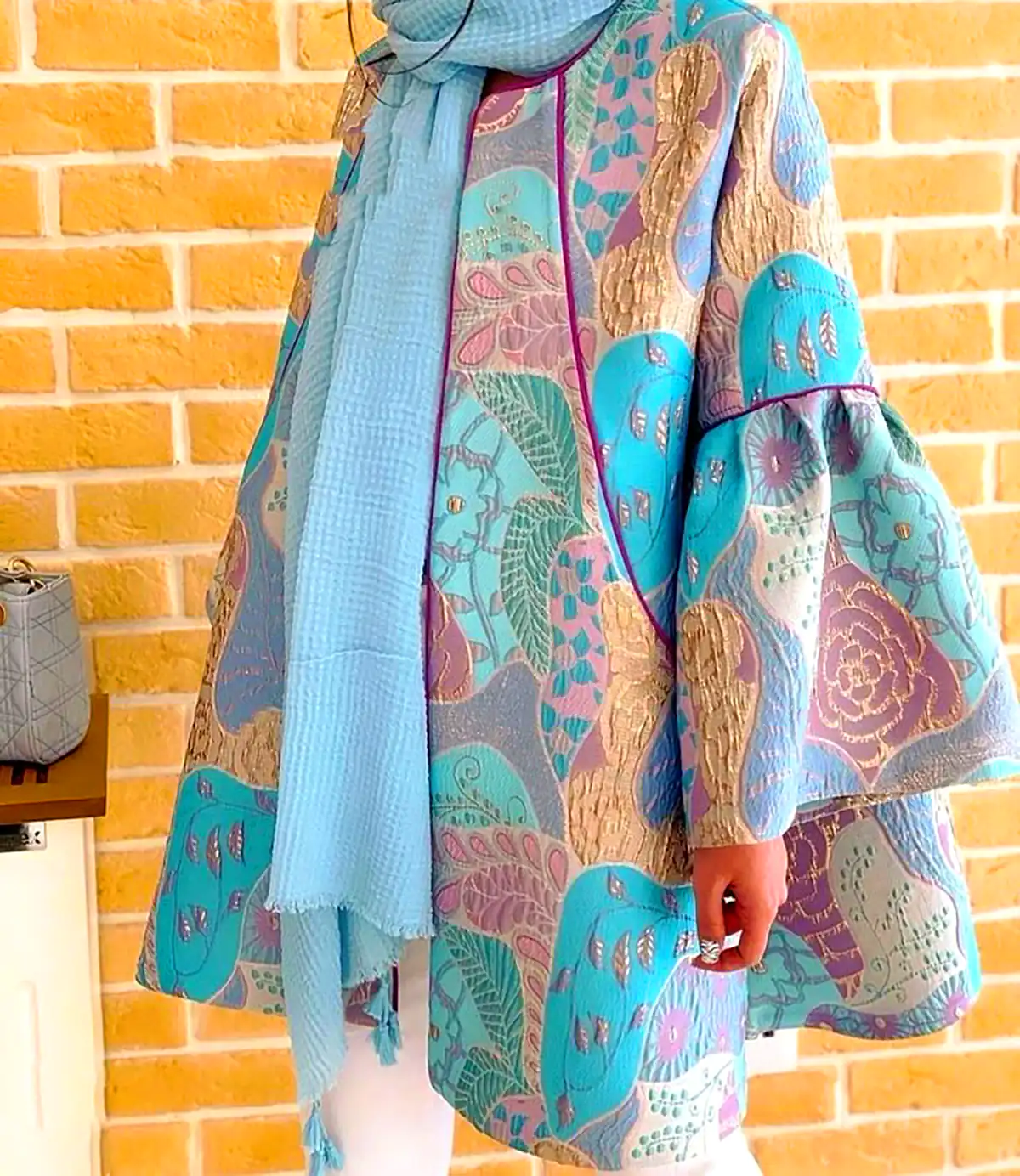 مانتو کرپ شیک و عروسکی