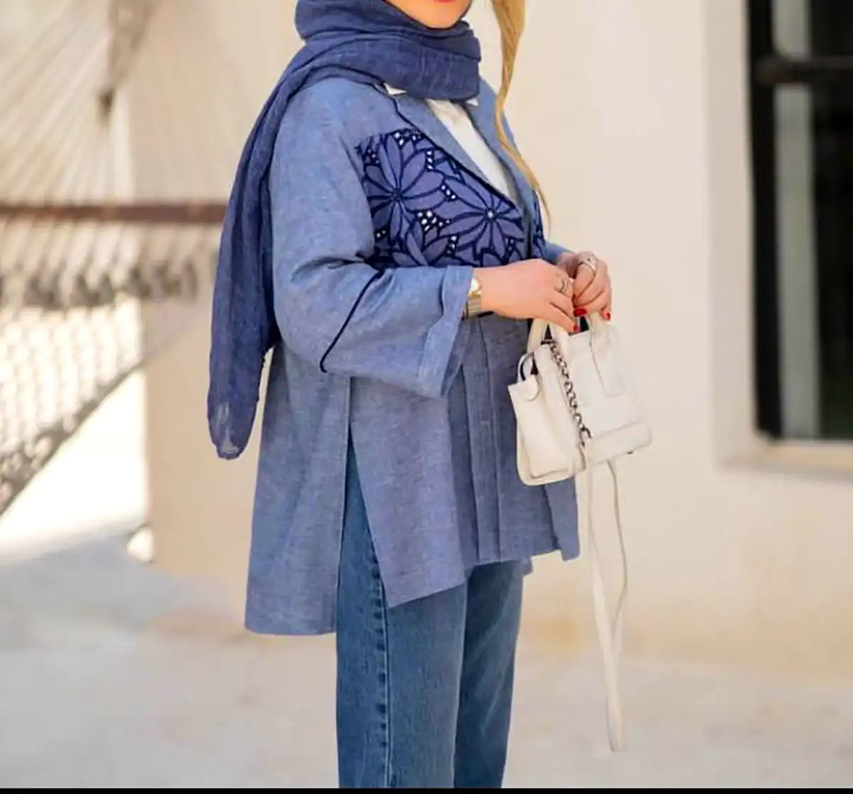 مانتو کرپ شیک و عروسکی