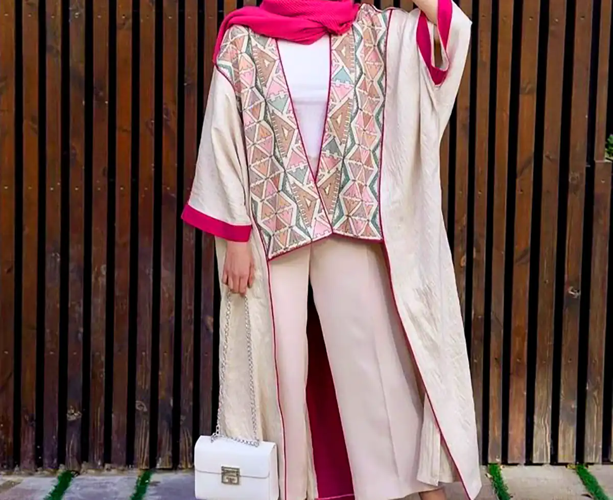 مانتو کرپ شیک و عروسکی