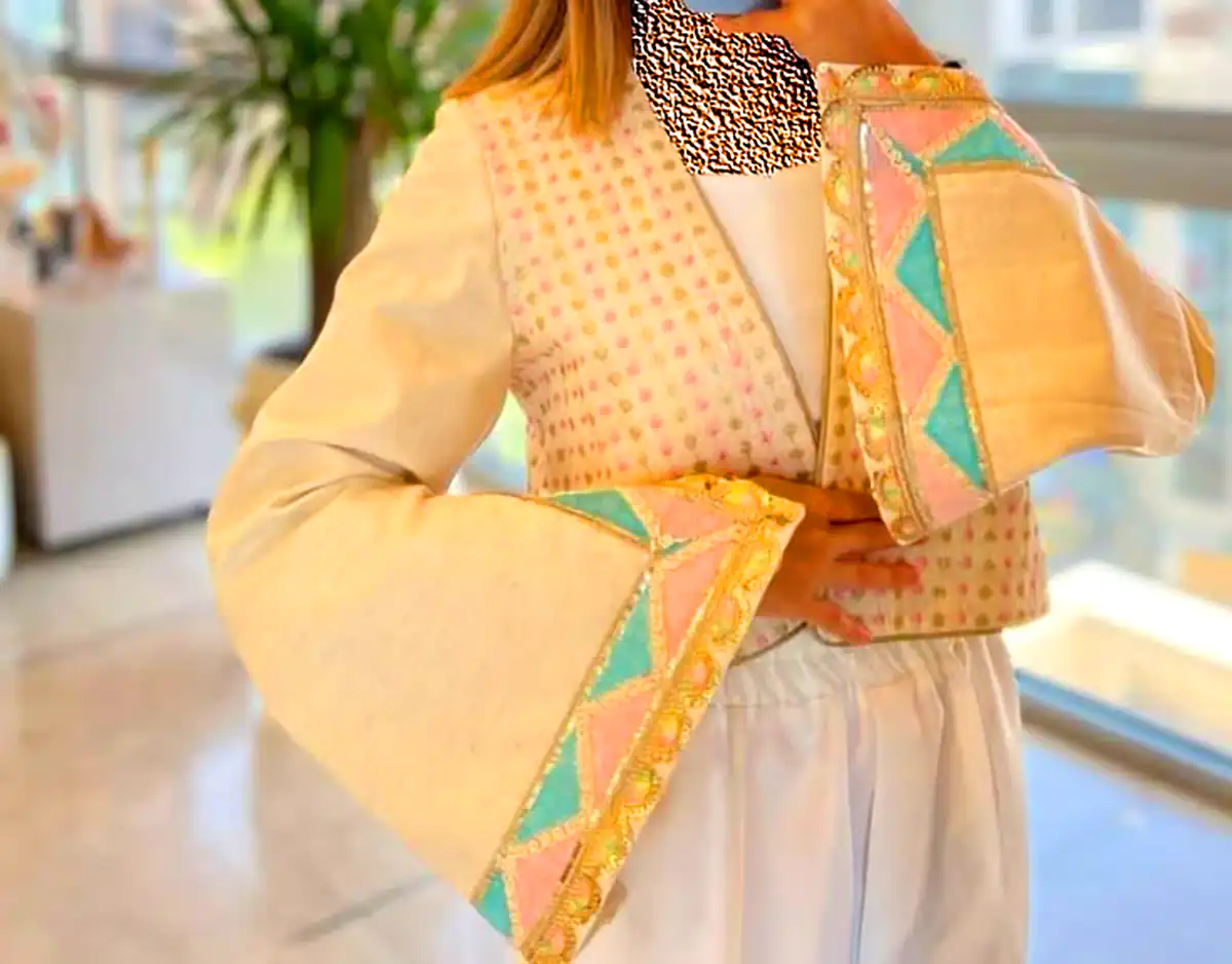 مانتو کرپ شیک و عروسکی