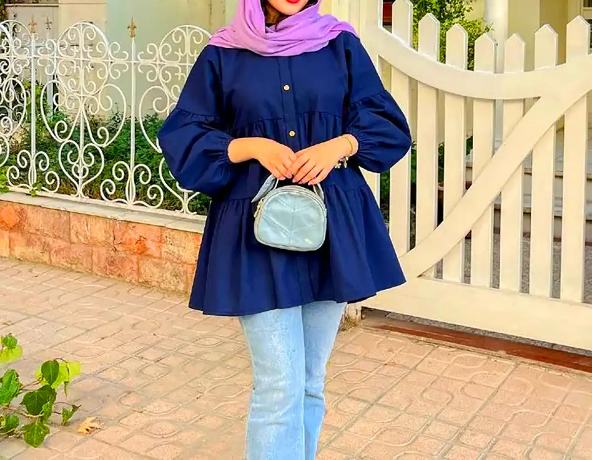 مانتو کتانی اسپرت