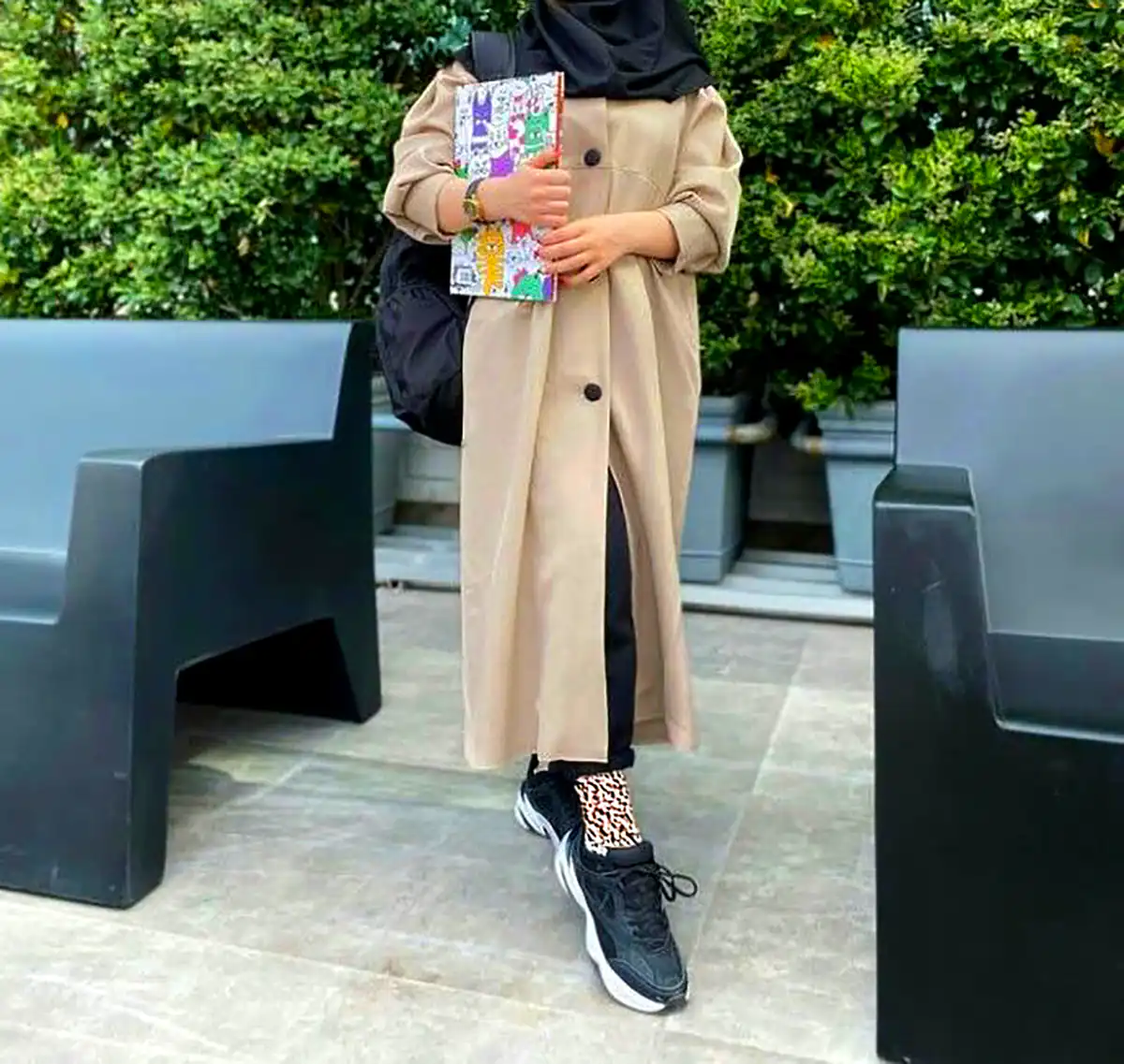 مانتو کتانی اسپرت