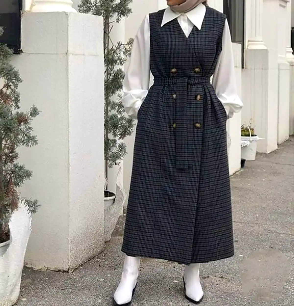 مانتو کتانی اسپرت