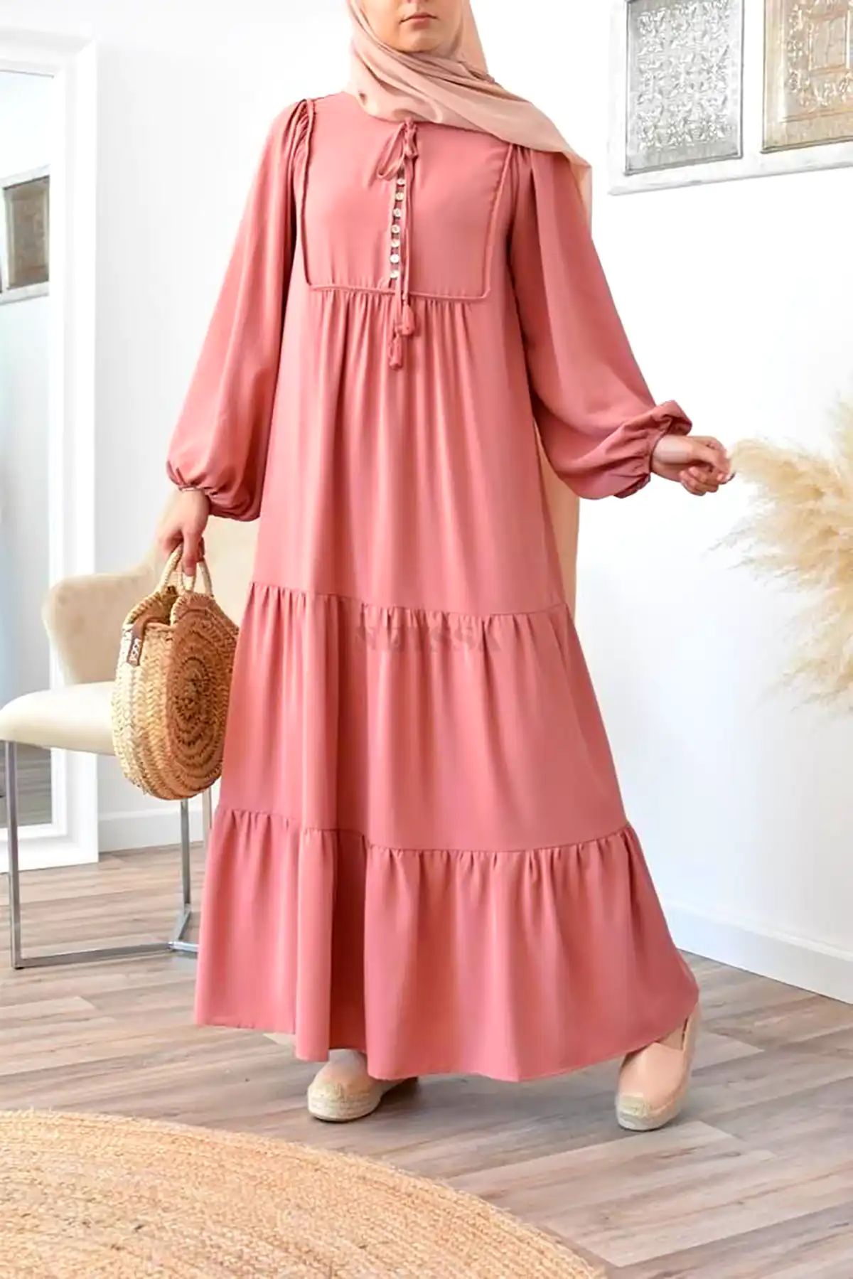 مانتو نخی چیندار