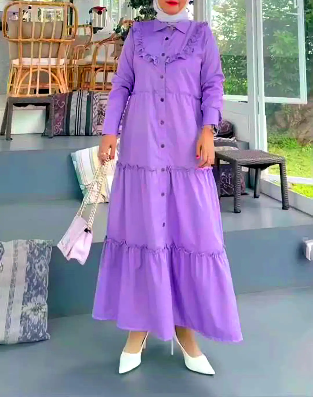 مانتو نخی چیندار