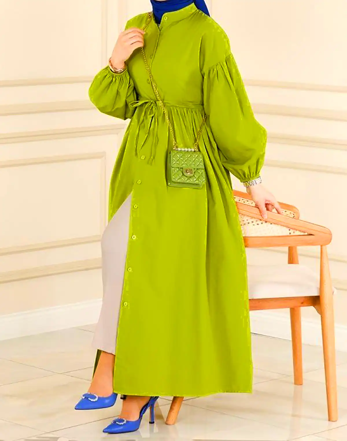 مانتو نخی چیندار