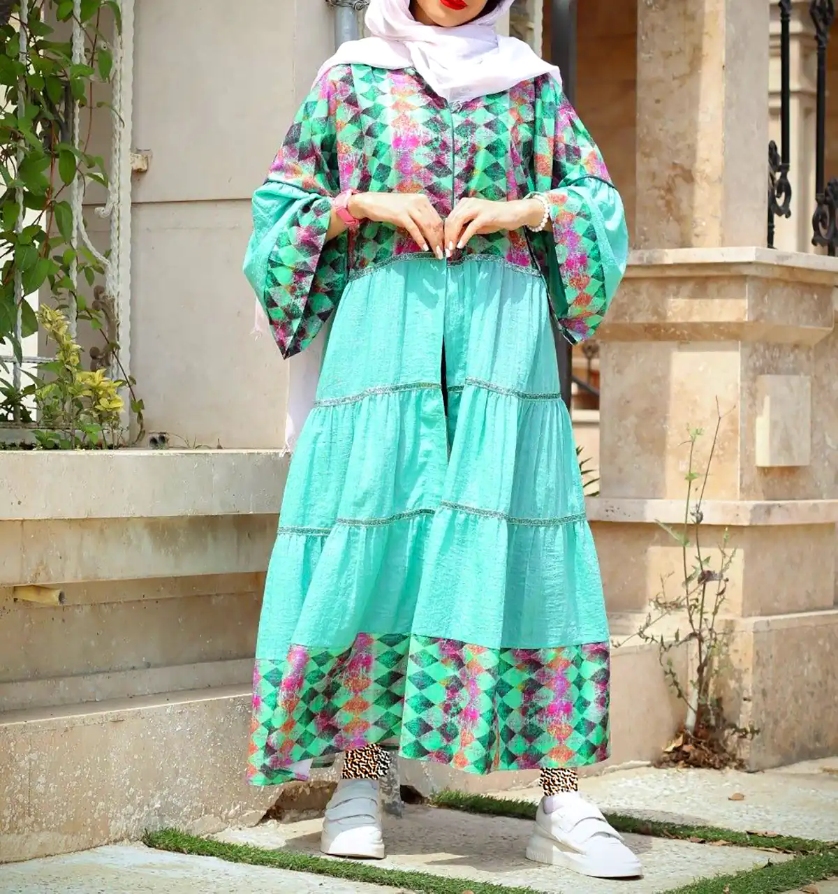 مانتو رنگ پاستلی