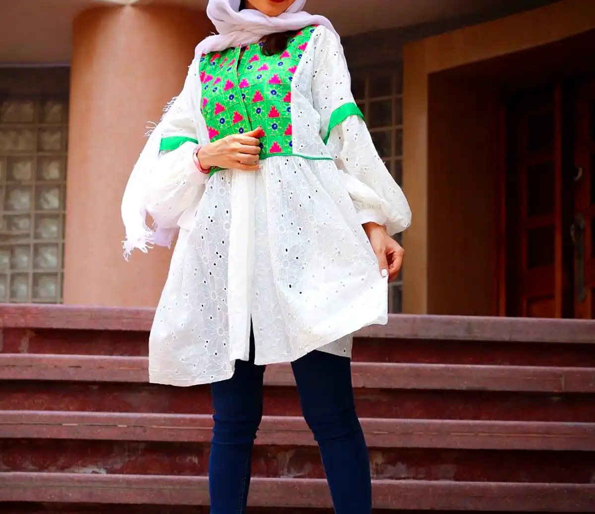 مانتو رنگ پاستلی