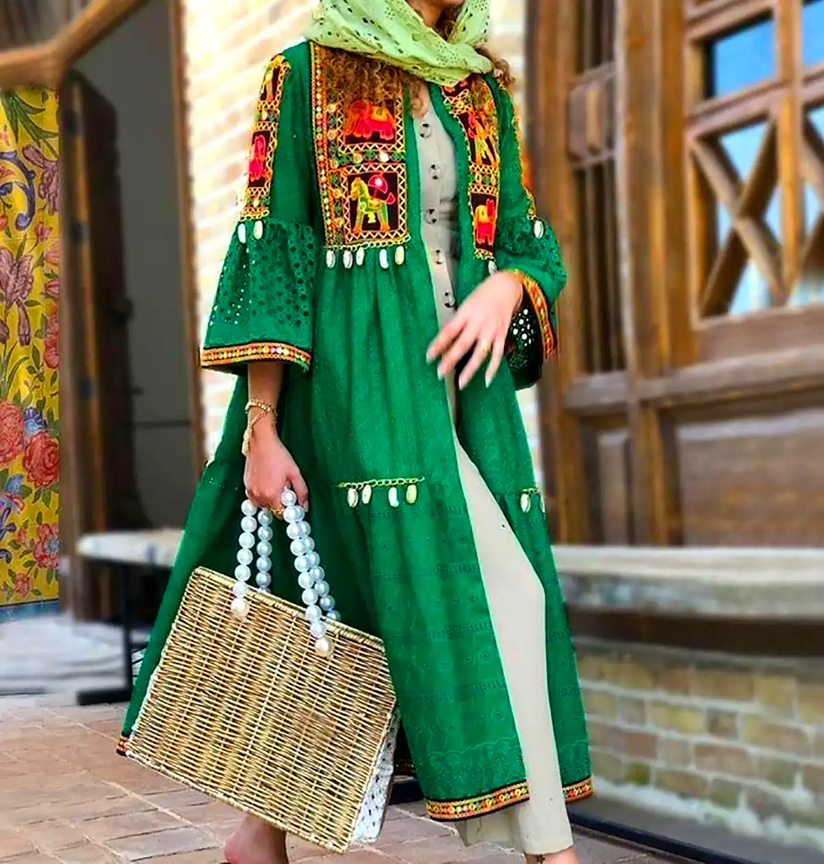 مانتو رنگی پر انرژی