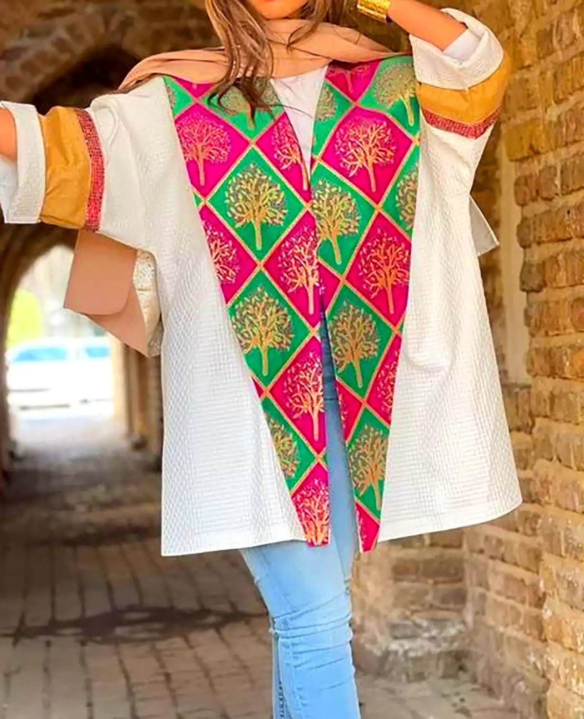 مانتو رنگی پر انرژی