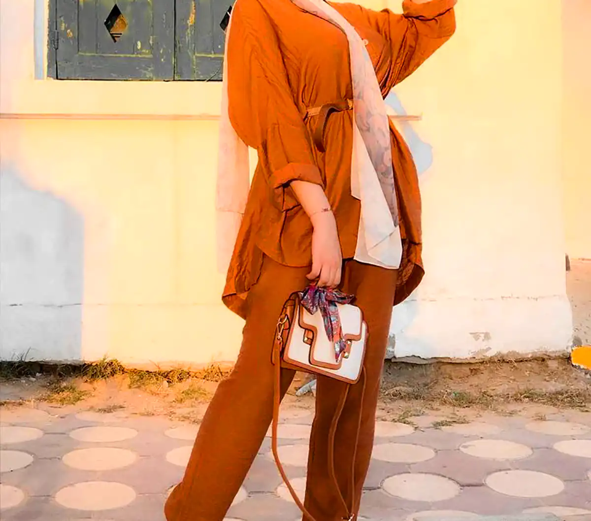 مانتو رنگی شاد