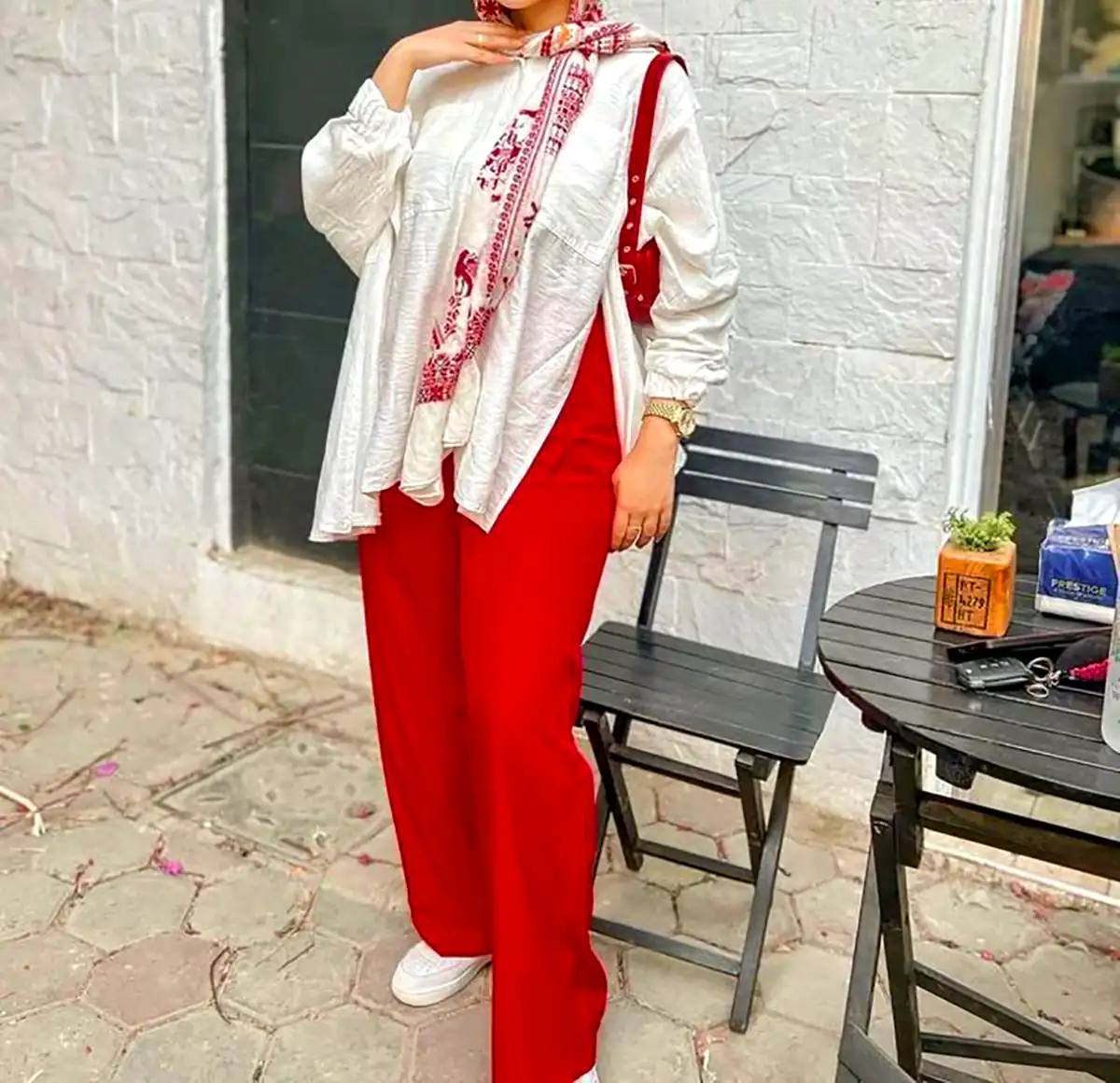 مانتو رنگی شاد