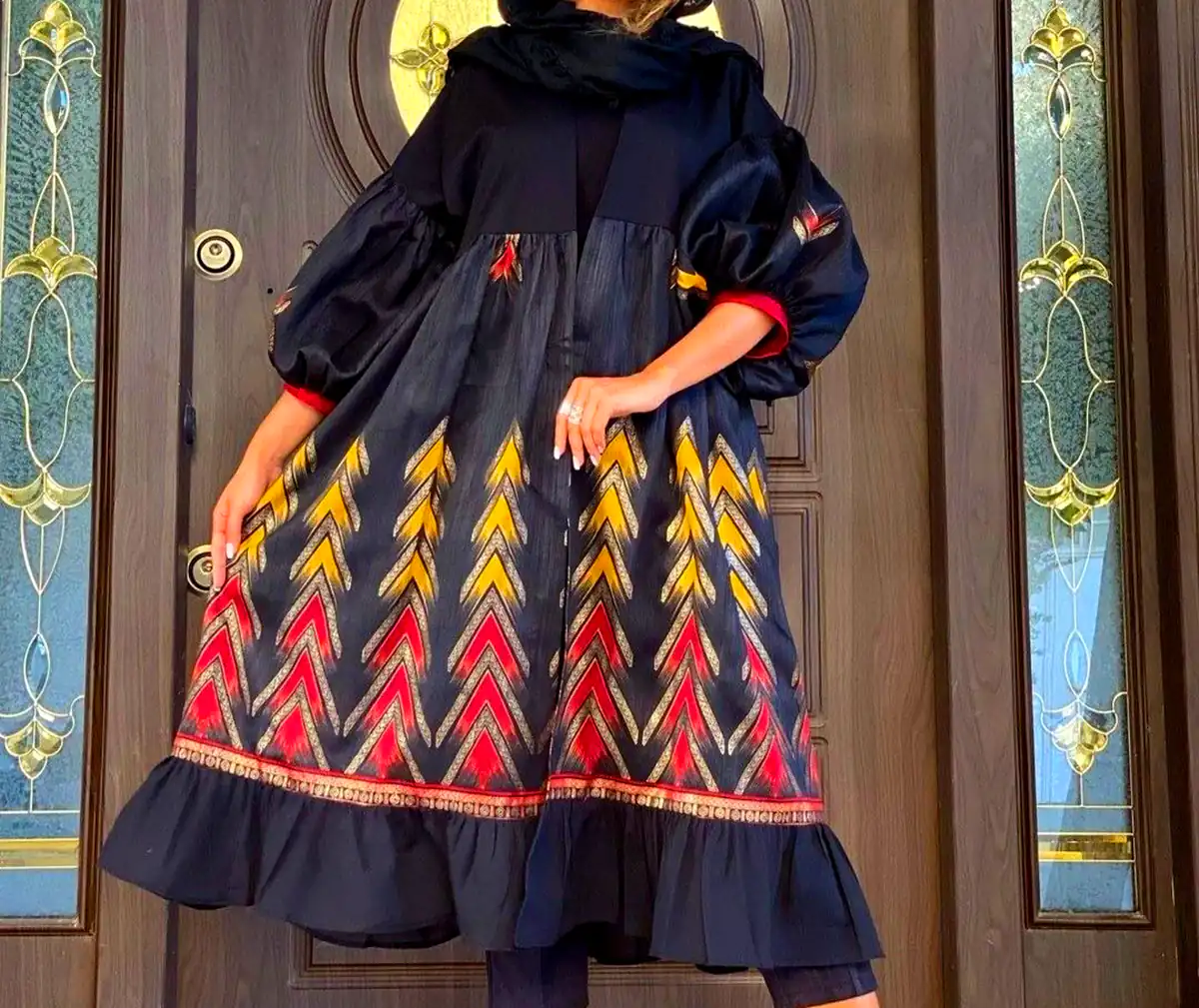 مانتو شومیزی بلند