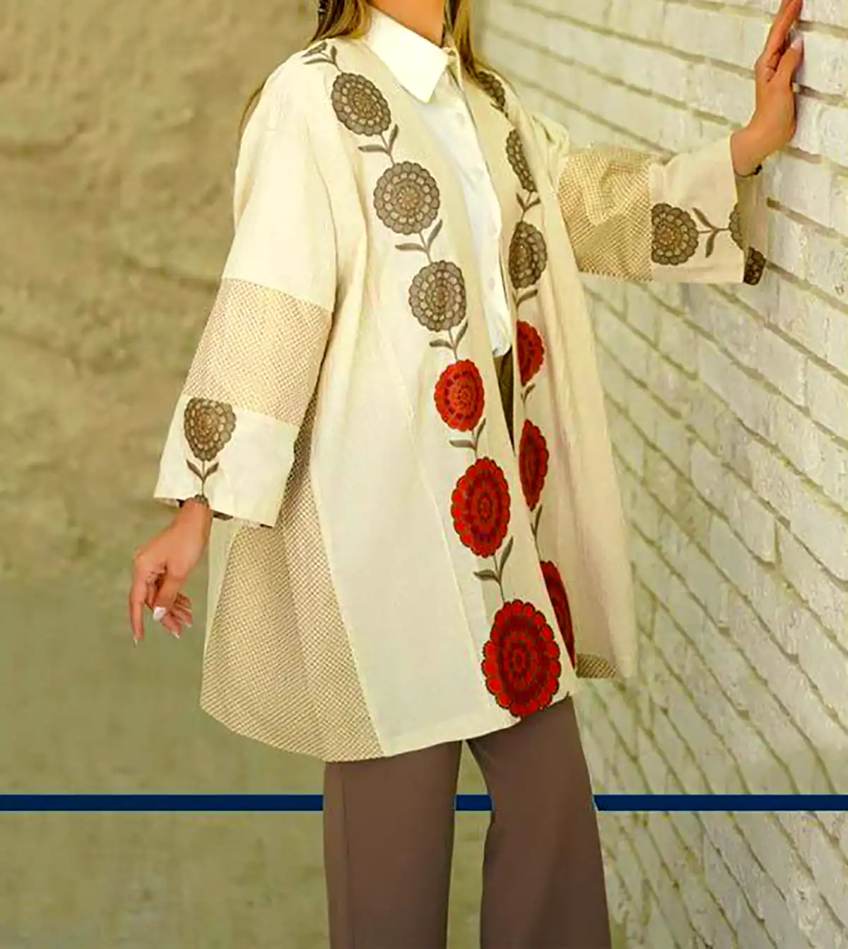 مانتو طرحدار مدرن