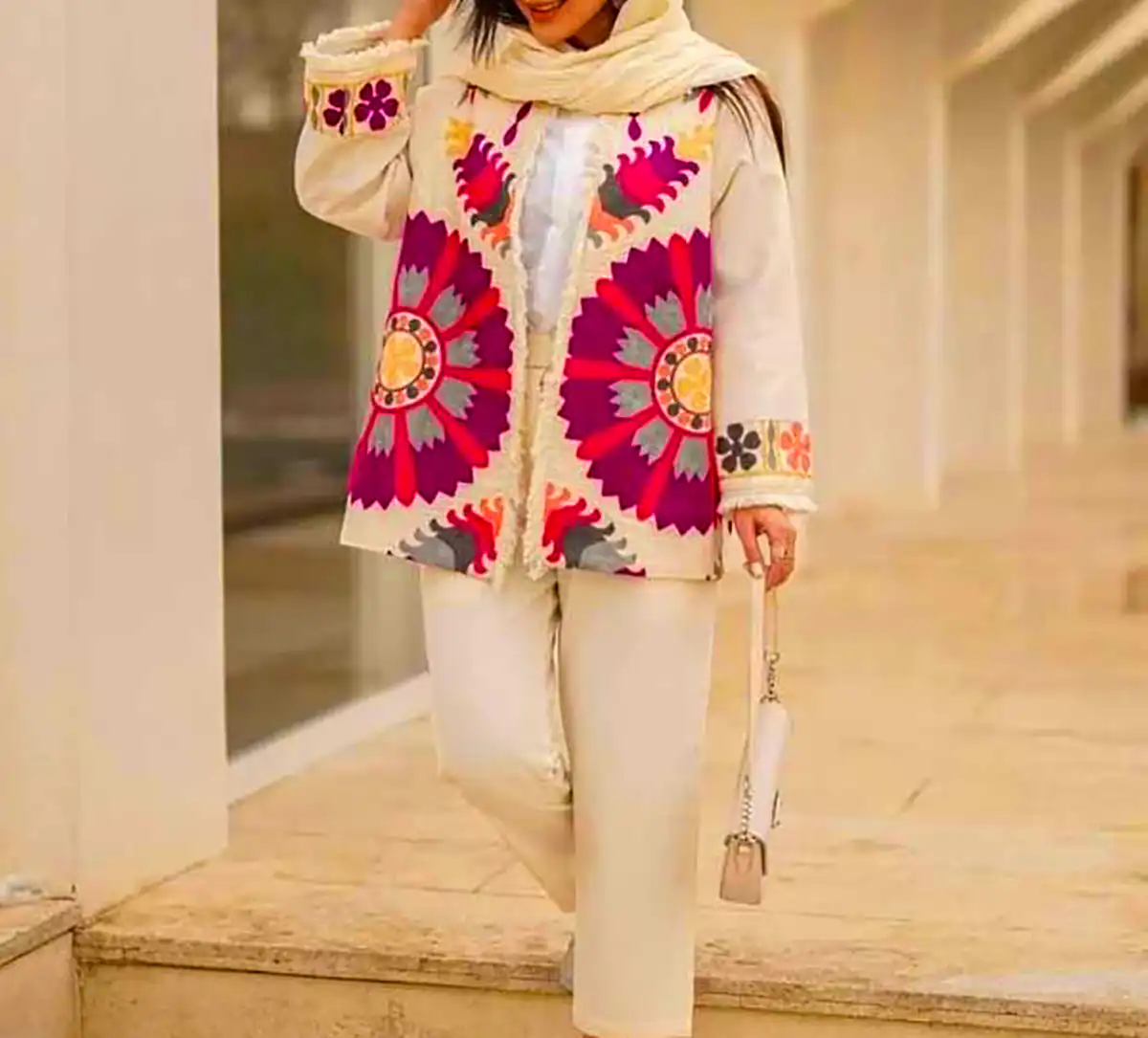 مانتو طرحدار مدرن