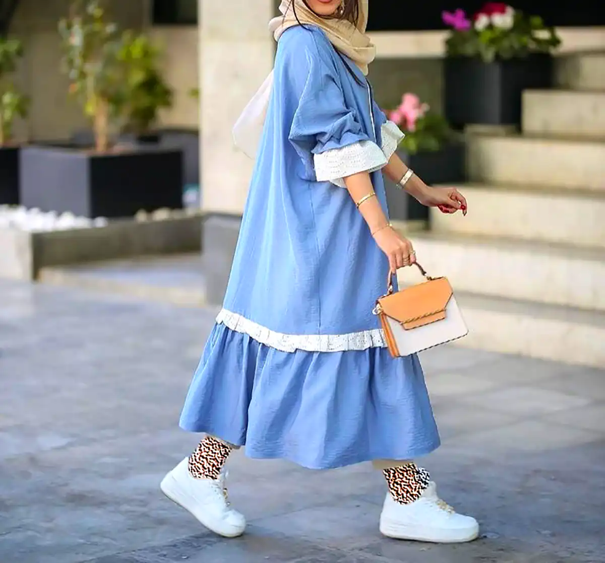 مانتو یقه گرد مینیمال