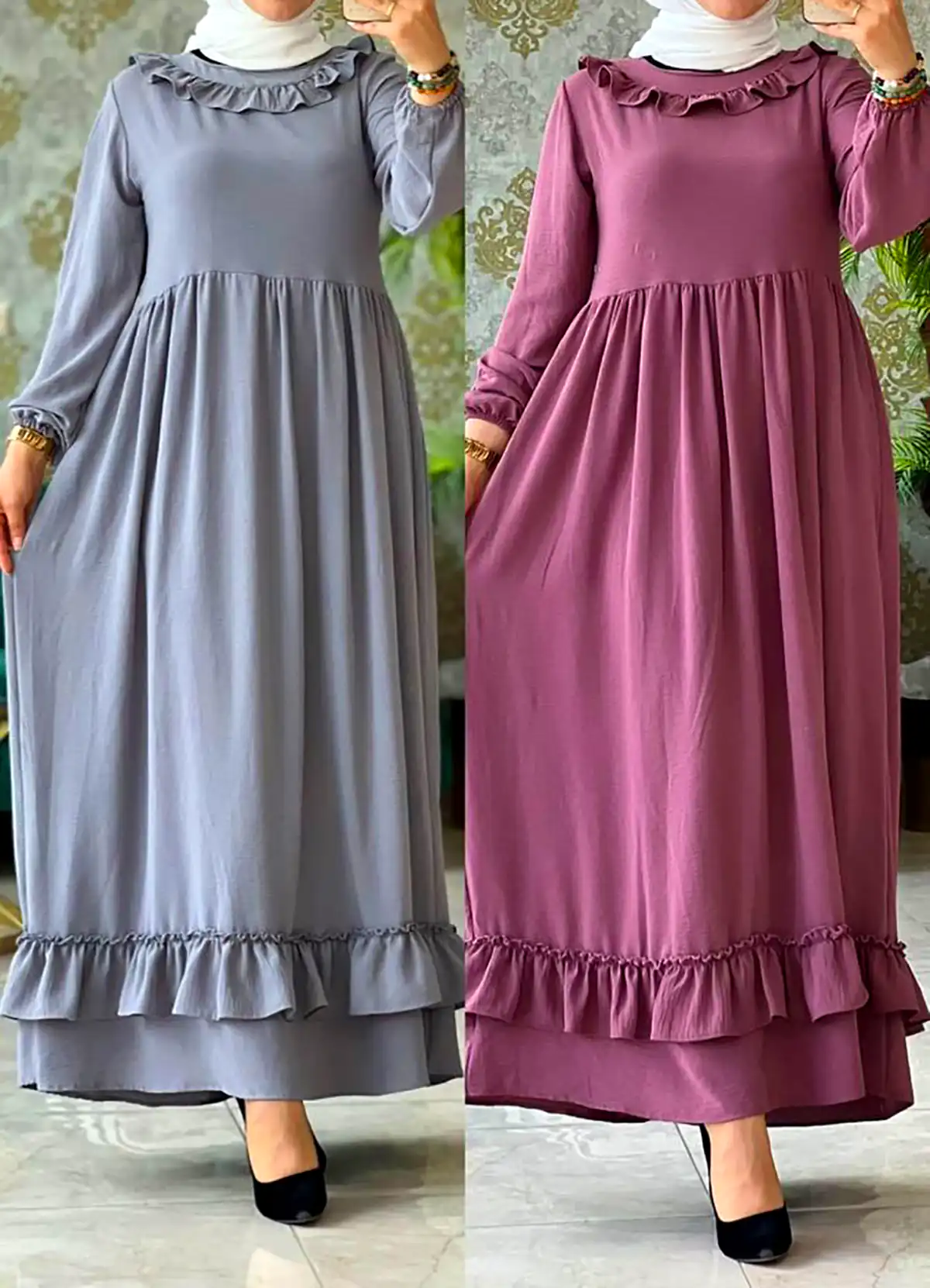 مانتو یقه گرد مینیمال