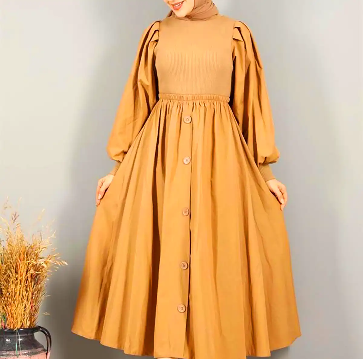 مانتو یقه گرد مینیمال