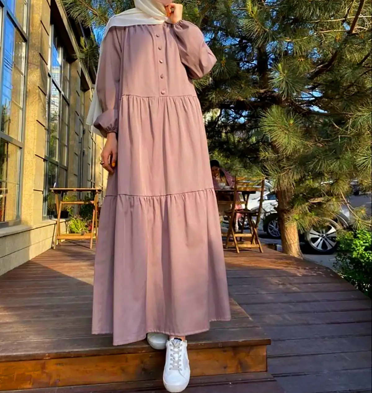 مانتو یقه گرد مینیمال