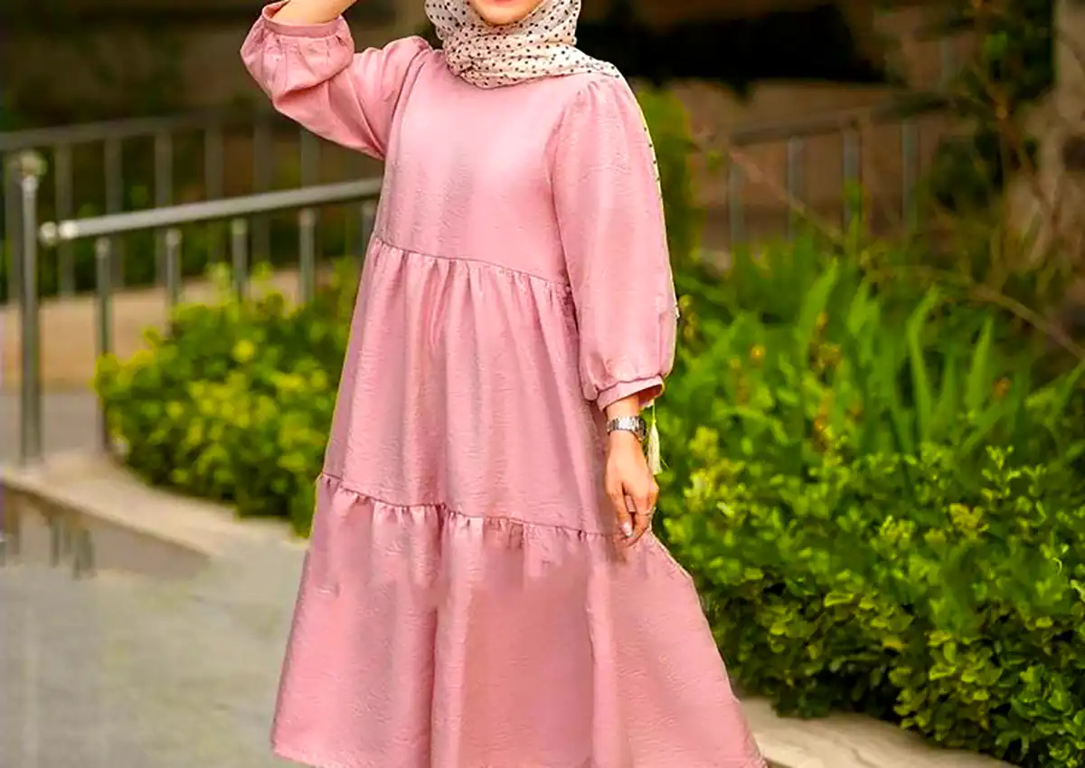 مانتو یقه گرد مینیمال