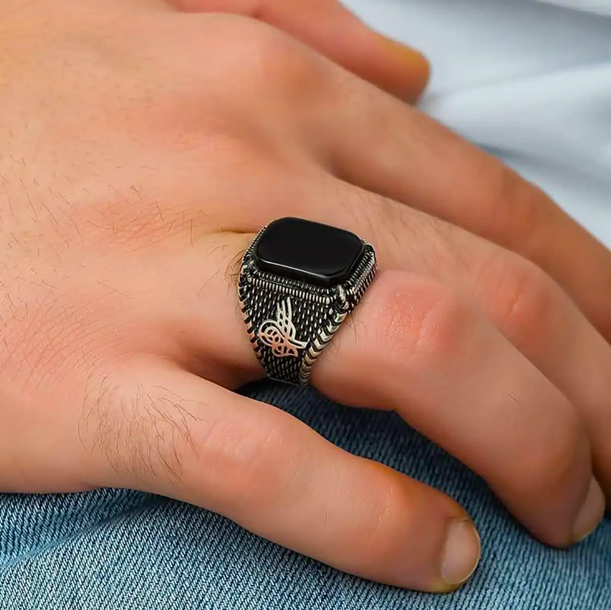 انگشتر لوکس مردانه زیبا