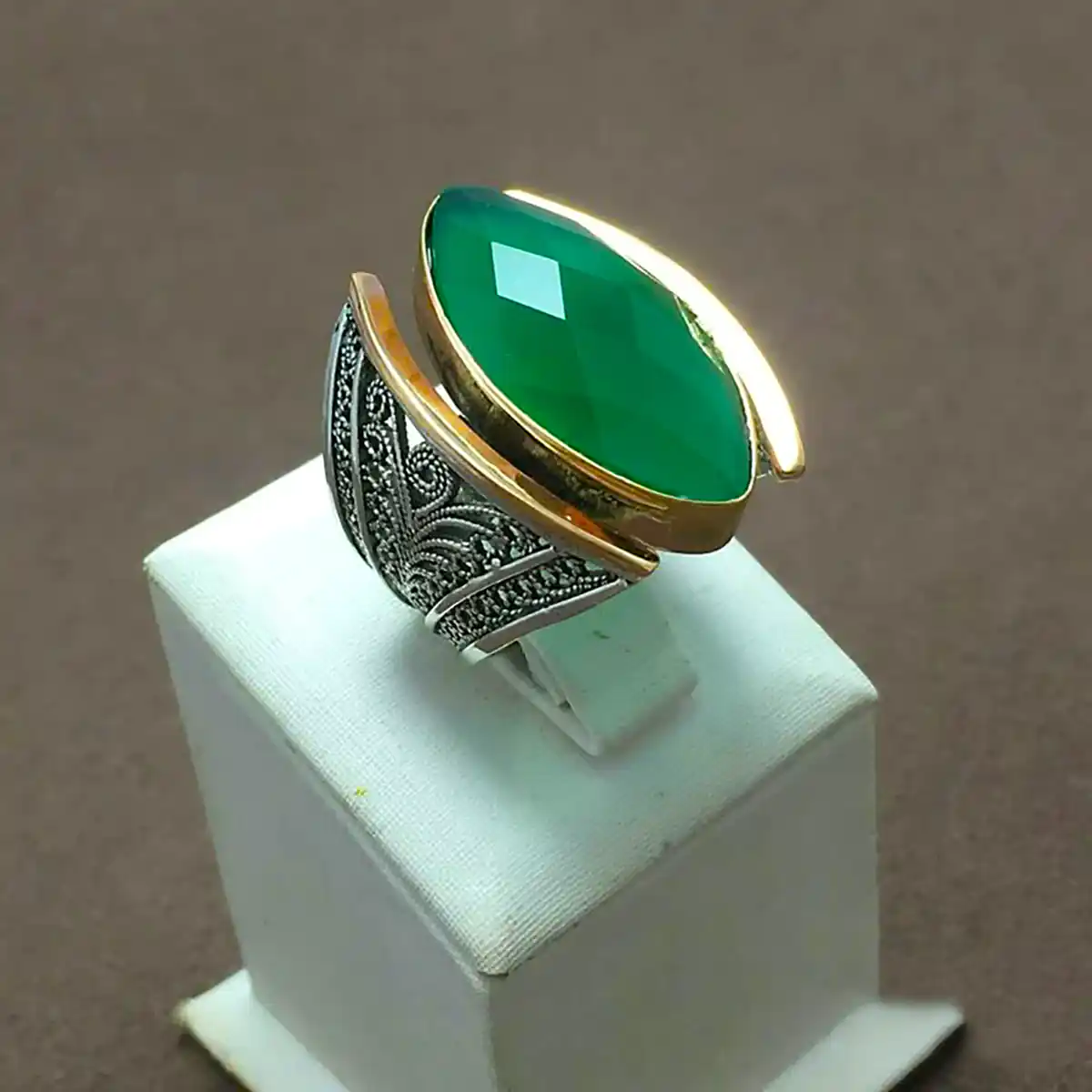 انگشتر لوکس مردانه زیبا