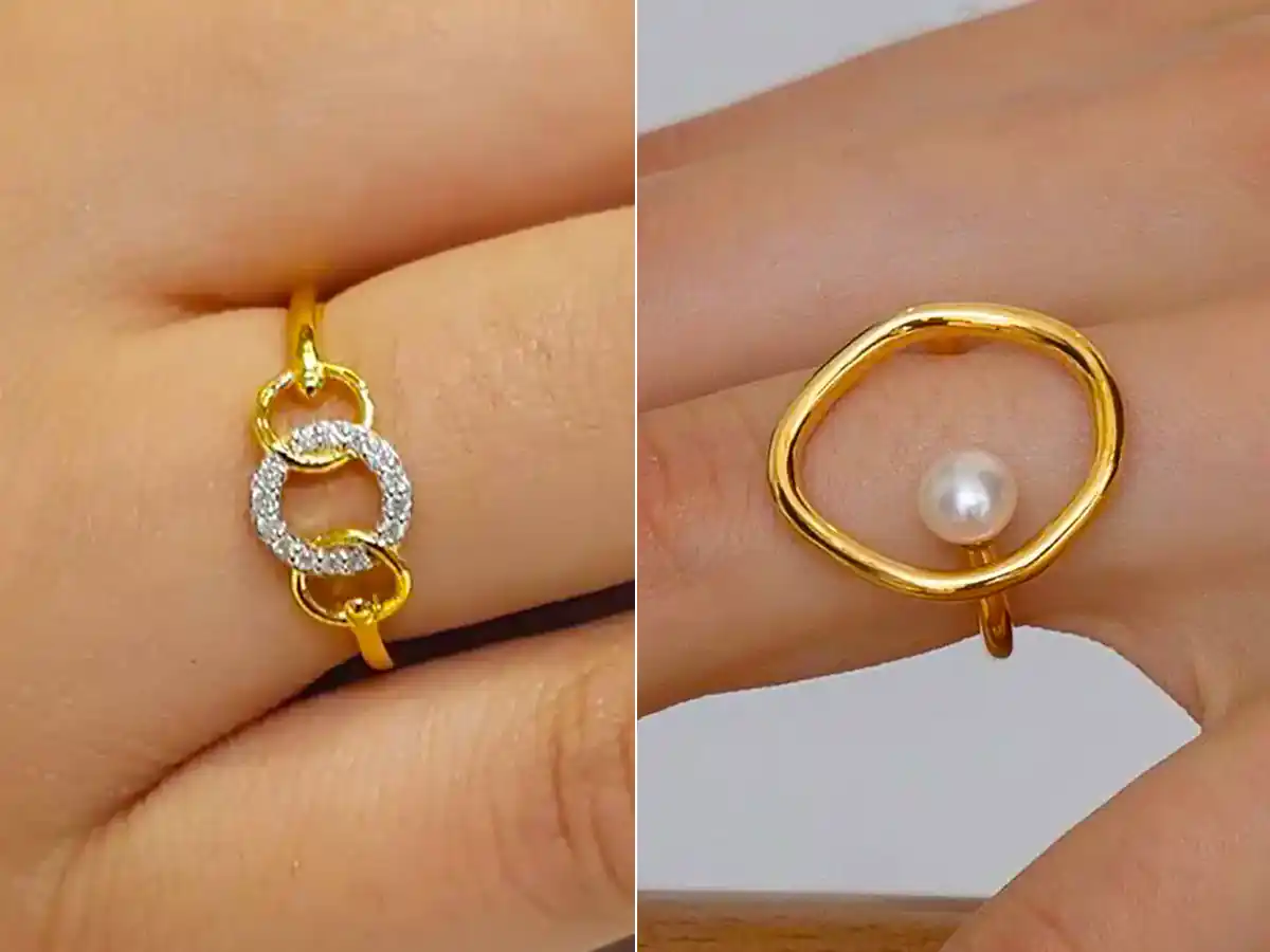 انگشتر شیک طلا