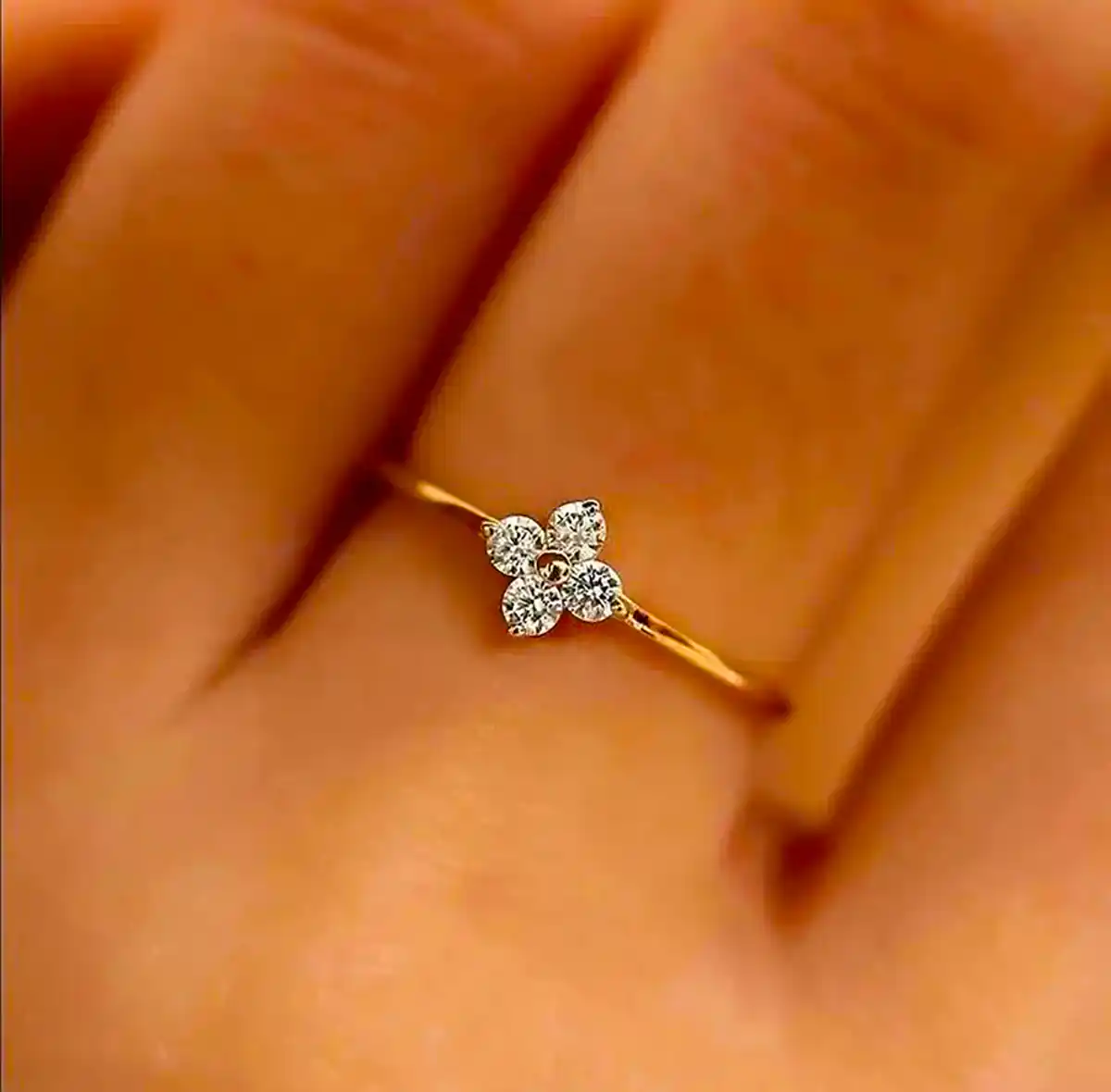 انگشتر شیک طلا